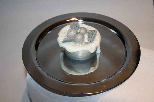 Silbertörtchen Dessertkerze Spezial 1