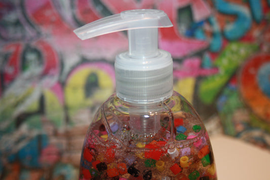 Bügelperlenparty in Flüssigseife